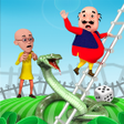 Icon of program: Motu Patlu Snakes & Ladde…