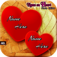 Icon of program: Name on Heart Photo Edito…