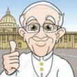 Papa Francesco a fumetti icon