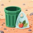 Icono de programa: Trash can-plastic bag cou…