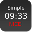 Icono de programa: Nice Simple Clock (Widget…