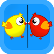 Chicken fight - two player game icon