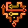 Icono de programa: Arrows Color Maze Escape