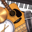 Icon of program: Band Live Rock (drum, bas…