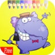 Icon of program: Animals Cartoon art pad :…