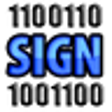 Icono de programa: SignMyImage