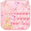 Icon of program: Pink Rose Paris Keyboard …