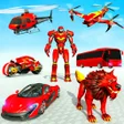 Icono de programa: Drone Robot Transforming …