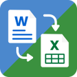 Icon of program: Word to Excel Converter -…