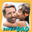 Icono de programa: Happy Father Day Photo Fr…