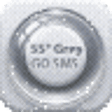 GO SMS PRO 55 GREY THEME icon