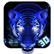 Icon of program: Ice Angry Tiger 3D Theme