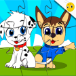 Icon of program: Puppy Jigsaw Puzzle - Paw…