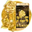 Icon of program: Golden Rose Launcher Them…