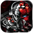 Icon of program: Red Rose Metal Skull Laun…