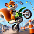 Icon of program: Animal Bike Stunt Racing …