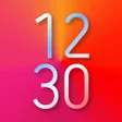 Icon of program: Simple Gradient Clock Wid…
