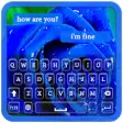 Icon of program: Blue Rose Keyboard Theme
