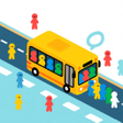 Colorful Bus Dash icon