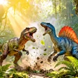 Icon of program: Jurassic Clash Isle Dino …