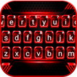Icono de programa: Black Red Tech Keyboard T…