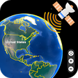 Icono de programa: Live Earth Map 2019 - Sat…