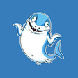 Icon of program: Cute Shark Sticker for Wh…