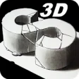 Icon of program: 501+ 3D pencil drawings a…