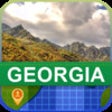 Icon of program: Offline Georgia Map - Wor…