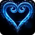 Icon of program: Blue Heart Wallpaper Full…