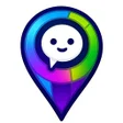 Icono de programa: GeoChat  Chat with Neighb…