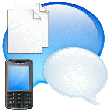 Icono de programa: Send Text Message If File…