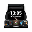 Icono de programa: Metallic Black Theme Laun…
