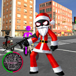 Icono de programa: Santa Claus Stickman Rope…