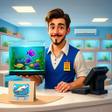 Icon of program: Supermarket Aquarium Simu…