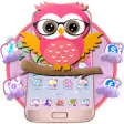 Icon of program: Cute Glass Owl Theme