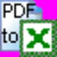 Icon of program: PDF to Excel