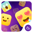 Icono de programa: Yellow Mini Cute Emoji - …