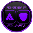 Icon of program: Flat Black and Purple Ico…