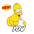 Icono de programa: WAstickerApps Simpson Car…