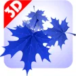 Icon of program: 3D Maple Leaves Wallpaper
