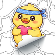 Icon of program: Sticker Merge: ASMR Art S…