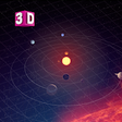 Icono de programa: 3D Interactive Solar Syst…
