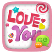 Icono de programa: (FREE) GO SMS LOVE YOU TH…