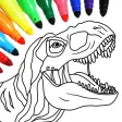 Icon of program: Dino coloring book for ki…