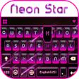 Icono de programa: Neon Star Kika Keyboard T…