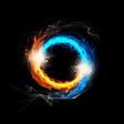 Icon of program: Fire & Ice Live Wallpaper