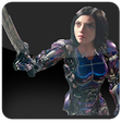 Icon of program: Alita HD Super cool wallp…