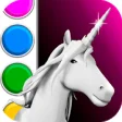 Icon of program: Unicorn 3D Coloring Book