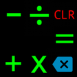 Icono de programa: Calculator MD Green Dark